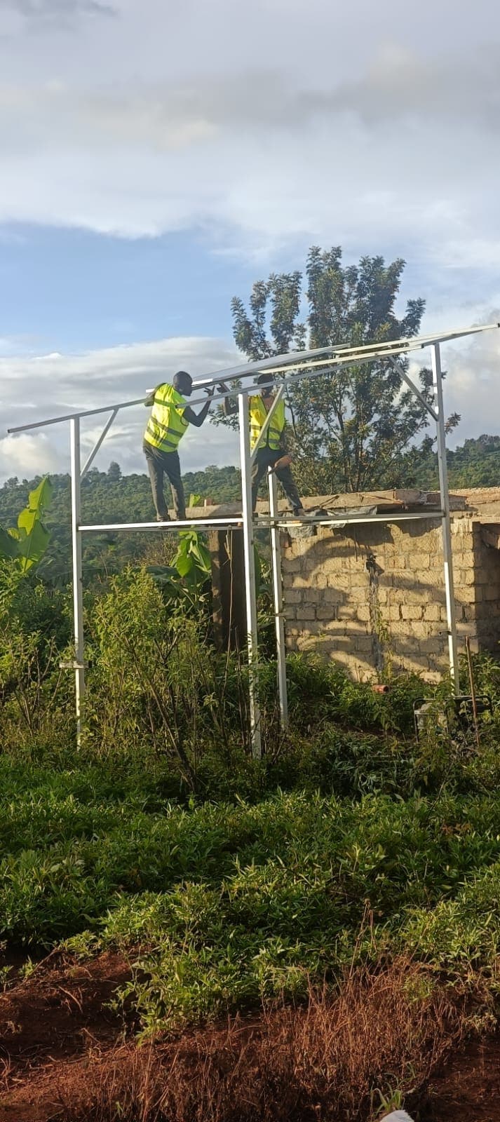 Solar Hybrid System Installation — Tharaka Nithi