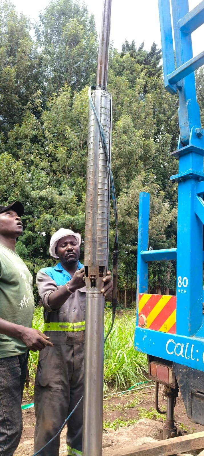 Borehole Inspection, Flushing & Pump Servicing — Meru Maua